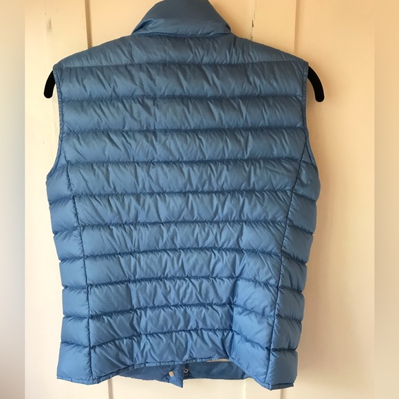 Moncler Liane Down Vest Women’s Size 1 Blue - Picture 2 of 5